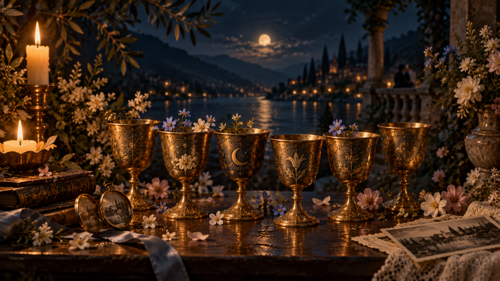six of cups tarot symbolism for reconciliation, memory, and nostalgia